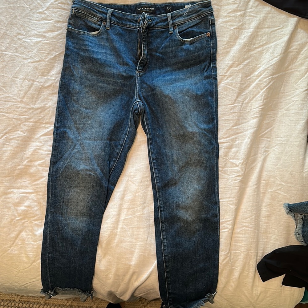Lucky cropped jeans 12